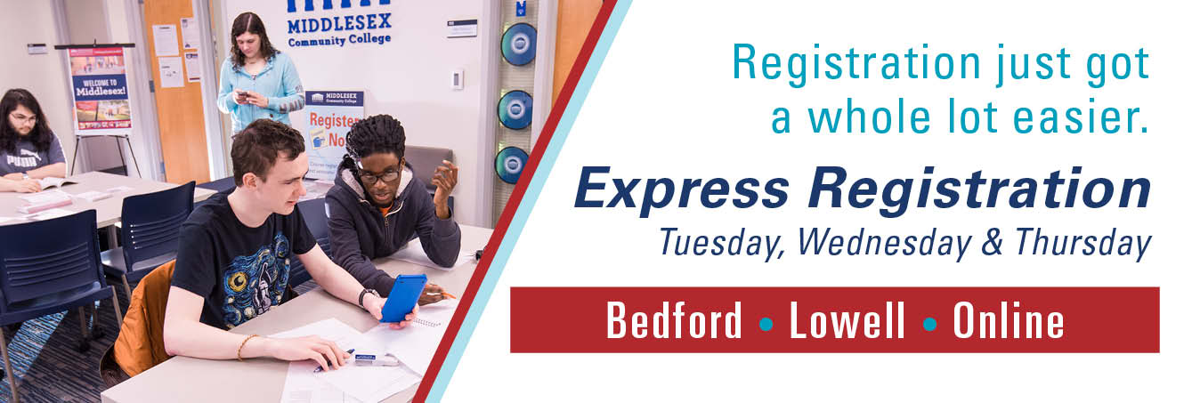 Registration just got  a whole lot easier. Express Registration - Wednesday & Thursday 