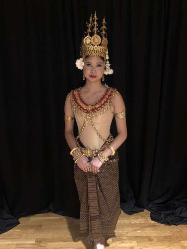 Salena Mam in Angkor Troupe Dance Costume