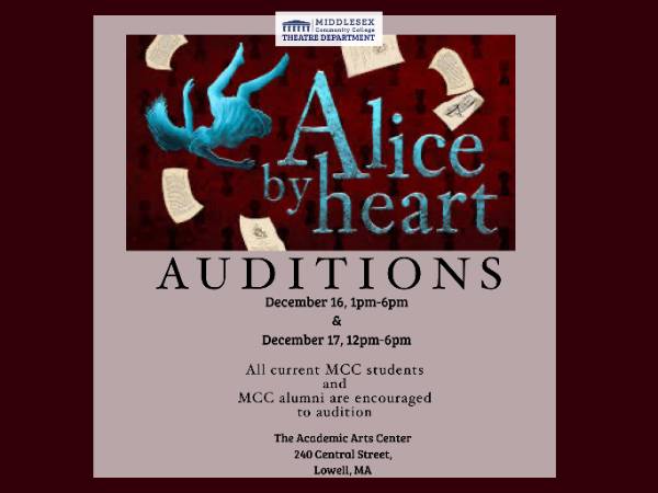 alice audition information