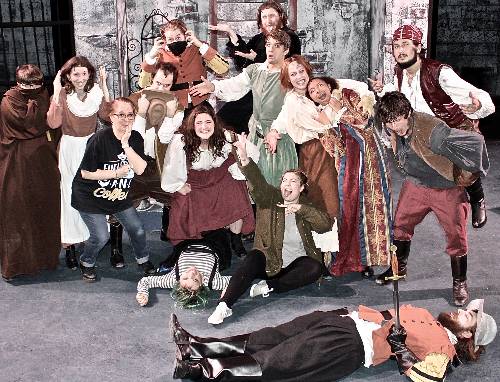 Silly Cast Picture Man of La Mancha