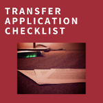 transfer application checklist